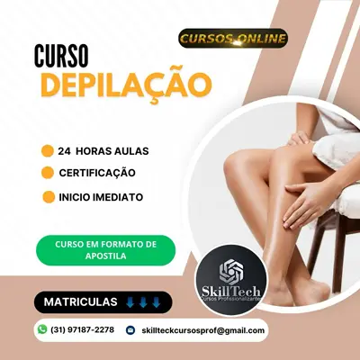 foto curso depilacao