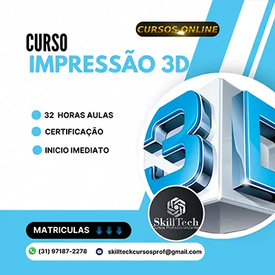 foto curso impressao3d