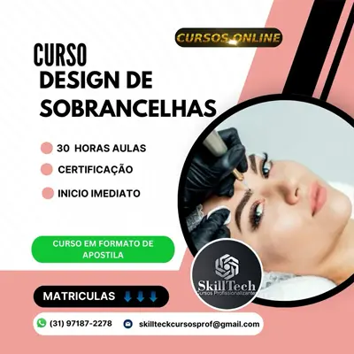 foto curso sobrancelhas